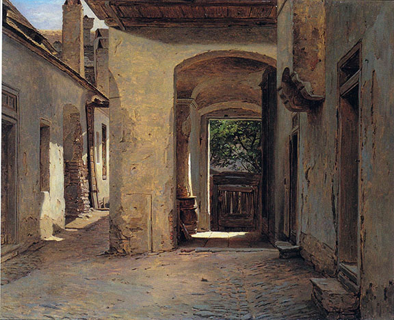 Yard of the old Heumuller